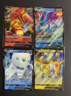 Pokemon TCG Sword And Shield Mixed V Lot 21 Total Cards NM Condition (C) - Image 5