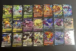 Pokemon TCG Sword And Shield Mixed V Lot 21 Total Cards NM Condition (B) - Image 1