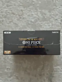 One Piece Card Game TCG Booster Box Op-09 Emperors In The New World - SEALED - Image 5