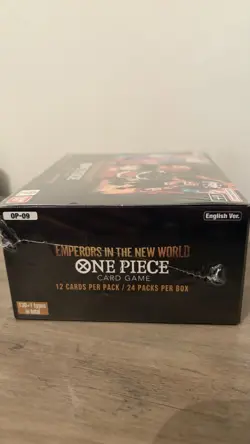 One Piece Card Game TCG Booster Box Op-09 Emperors In The New World - Sealed - Image 4