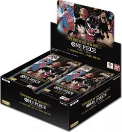 One Piece Card Game TCG Booster Box OP-09 Emperors in the New World - Sealed - Image 1