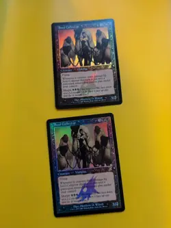 Soul Collector x2 Vampire rare MTG FOIL Shooting Star. Scourge 2003 2 Card. - Image 1