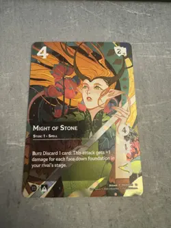 Critical Role: Keyleth Full Art Promo Card - Might of Stone - Image 1