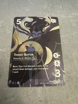 Critical Role: Vax’ildan Full Art Promo Card - Throat Slitter - Image 1