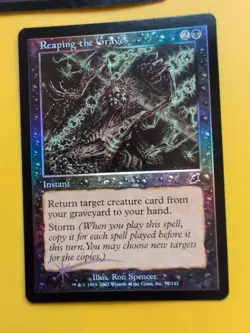 Reaping the Graves x2 Instant MTG FOIL Shooting Star. Scourge 2003 2 Card. - Image 2