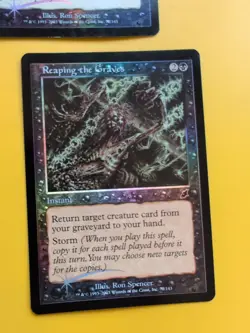 Reaping the Graves x2 Instant MTG FOIL Shooting Star. Scourge 2003 2 Card. - Image 4