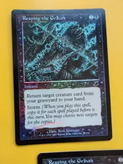 Reaping the Graves x2 Instant MTG FOIL Shooting Star. Scourge 2003 2 Card. - Image 5