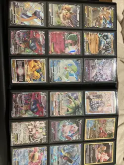Pokemon Card Binder Collection 216 Cards (vintage-modern) - Image 3