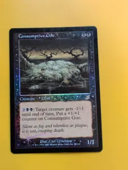 Consumptive Goo. rare Ooze MTG FOIL Shooting Star. Scourge 2003 Card. - Image 1