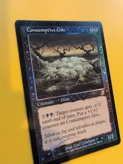 Consumptive Goo. rare Ooze MTG FOIL Shooting Star. Scourge 2003 Card. - Image 4