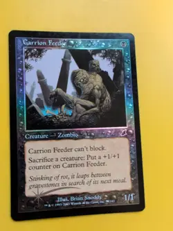 Carrion Feeder. Zombie MTG FOIL Shooting Star. Scourge 2003 Card. - Image 3