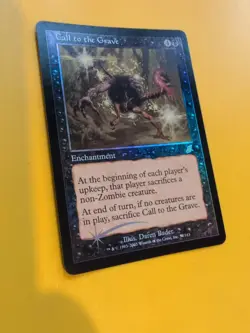 Call to the Grave. rare Enchantment MTG FOIL Shooting Star. Scourge 2003 Card. - Image 5