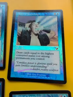 Rush of Knowledge playset Sorcery MTG FOIL Shooting Star. Scourge 2003 4 Card. - Image 4