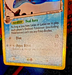 Latios 12/110 EX Holon Phantoms Delta Species Pokemon Card Holo Foil Rare LP - Image 3