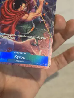 Kyros OP10-046 SR Foil Royal Blood One Piece CCG English Edition Alt Art NM Card - Image 4