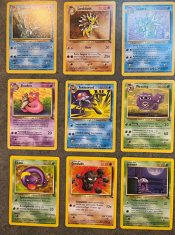 Pokemon Complete Fossil Com/Unc Australian 3rd Print 1999-2000 32 Cards NM/MP - Image 3