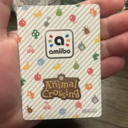 #028 Jambette AUTHENTIC Nintendo Animal Crossing Amiibo NFC Card Series 1 - Image 2