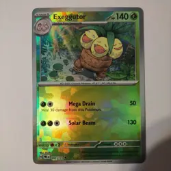Exeggutor (Poke Ball Pattern) 002/131 Prismatic Evolutions Holo Pokemon card TCG - Image 1