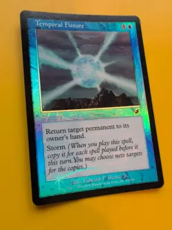 Temporal Fissure. Sorcery MTG FOIL Shooting Star. Scourge 2003 Card. - Image 4