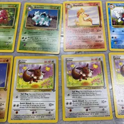 Pokemon TCG Jungle Card Lot With Venomoth Foil 1st Edition Card - Image 3
