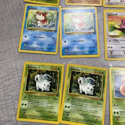 Pokemon TCG Jungle Card Lot With Venomoth Foil 1st Edition Card - Image 5