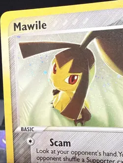 Pokemon Card Mawile 9/100 EX Sandstorm Holo Rare Light Play - Image 4