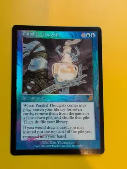 Parallel Thoughts rare enchantment MTG FOIL Shooting Star. Scourge 2003 Card. - Image 1