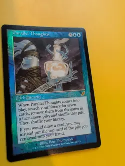 Parallel Thoughts rare enchantment MTG FOIL Shooting Star. Scourge 2003 Card. - Image 2