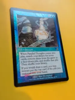 Parallel Thoughts rare enchantment MTG FOIL Shooting Star. Scourge 2003 Card. - Image 3