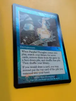 Parallel Thoughts rare enchantment MTG FOIL Shooting Star. Scourge 2003 Card. - Image 4
