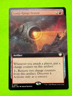 MTG Edge of Eternities - Long-Range Sensor - Extended Art - Non-Foil - Image 1