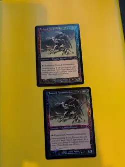 Twisted Abomination x2 Zombie mutant MTG FOIL Shooting Star. Scourge 2003 Card. - Image 1