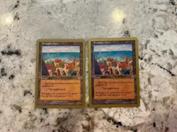 Rishadan Port Gold Border World Championship x2 - Magic the Gathering Played - Image 1