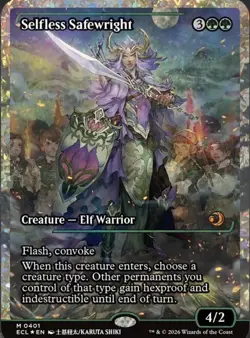Selfless Safewright (Showcase) (Fracture Foil) Lorwyn Eclipsed Foil - Image 3