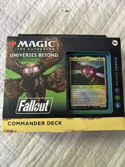 Magic: The Gathering MTG Fallout Commander Deck Mutant Menace Mothman Precon - Image 1