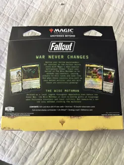 Magic: The Gathering MTG Fallout Commander Deck Mutant Menace Mothman Precon - Image 2