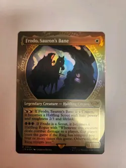 Frodo, Sauron's Bane (Showcase) 304 Foil Universes Beyond: The Lord of the Rings - Image 1