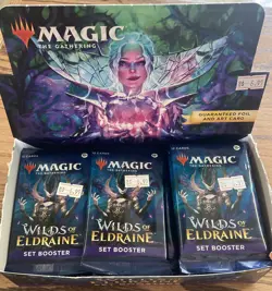 Magic: The Gathering Wilds of Eldraine Set Booster Pack - Image 1