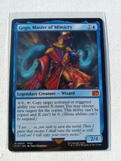 Gogo, Master of Mimicry MTG: Final Fantasy M 0054 Near Mint - Image 1