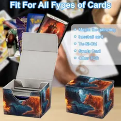 MTG Deck Box for Commander Deck Box Two Wolves - Image 2