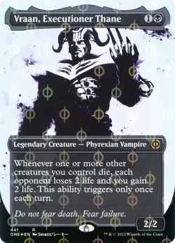 Vraan, Executioner Thane Showcase StepandCompleat 441 FOIL ONE PL - Image 1