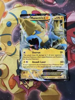 Manectric EX 23/119 XY - Phantom Forces - Pokemon Card - Image 1
