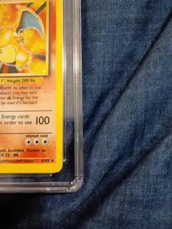Charizard Pokemon (1999) base set- 4/102 Holo CGC graded 4.5 - Image 5