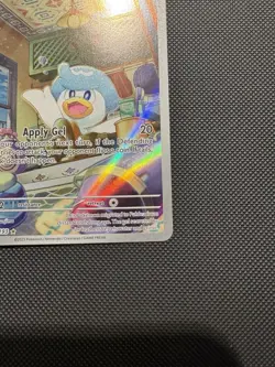 Pokemon TCG Quaxley 206/193 SV02: Paldea Evolved Illustration Rare Near Mint - Image 4