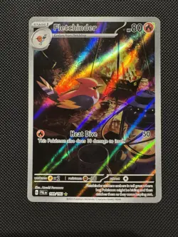 Pokemon TCG Fletchinder 199/193 SV02: Paldea Evolved Illustration Rare Near Mint - Image 1