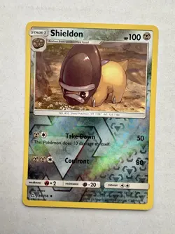 Shieldon 84/156 Reverse Holo Uncommon Pokemon SM Ultra Prism 2018 - Image 1