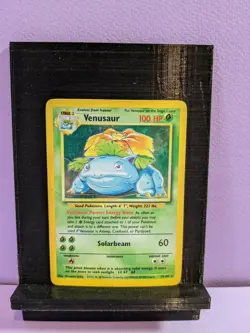 Pokemon TCG - Base Set -- Venusaur - 15/102 - Played - Image 1