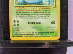 Pokemon TCG - Base Set -- Venusaur - 15/102 - Played - Image 3