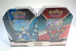 Pokemon TCG V Heroes Bundle Tins: 2-Pack of Vaporeon & Umbreon SEALED NEW! - Image 4