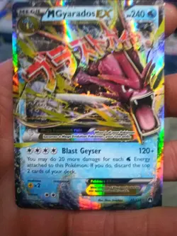 Pokemon TCG M Gyarados EX 27/122 Breakpoint Holo - Image 1